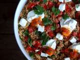 Salade de quinoa et couscous d’épeautre