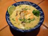 Tmya kûng (Thaïlande) – Soupe aux crevettes thaï