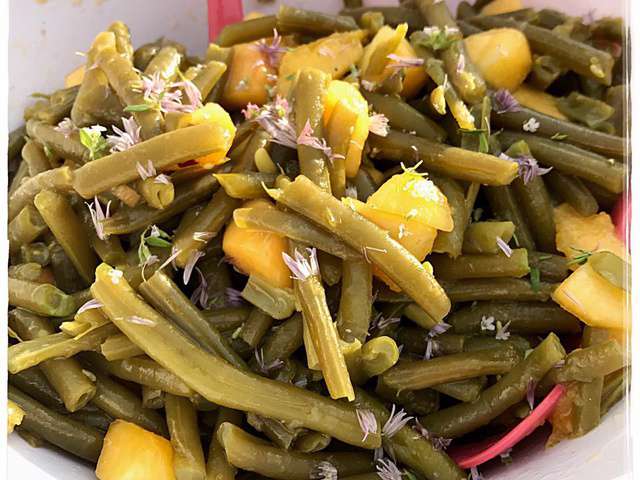 Recettes De Haricots Verts De La T Te Dans Le Frigo