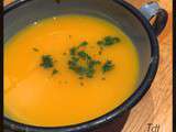 Soupe de potiron & jus d'orange
