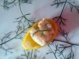 Gonades de seiches sur limequat