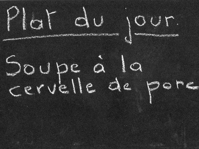 Recettes de Cervelle de porc