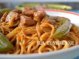 Spaghetti à la tunisienne