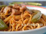 Spaghetti à la tunisienne