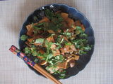 Mijoté de légumes et tofu à la sauce coréenne