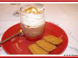 Mousses choco-cafe et speculoos