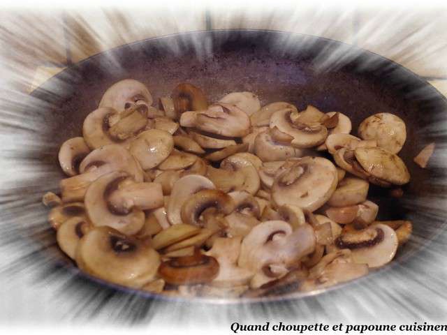 Recettes d'Omelette aux champignons et Paris