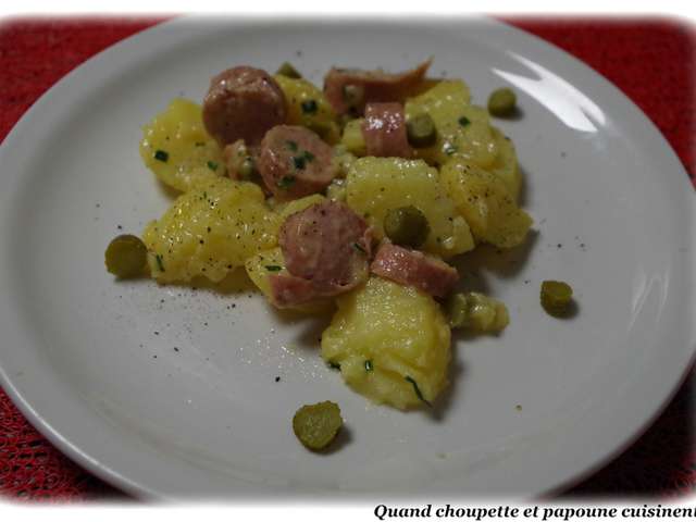 Recettes de Knack et Pomme de terre