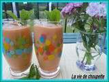 Smoothie peches-abricots