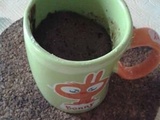 Mug cake chocolat sans lait, sans blanc d'oeufs, sans gluten