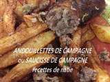 Andouilettes de campagne ou saucisses de campagne par Nathalie kucor