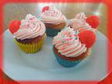 Mini cupcakes aux fraises Tagada