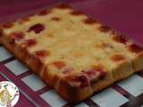 Moelleux Coco, Fromage blanc et Framboises