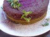 Collection printemps - été :  gâteau  macha  à la rose