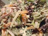 Salade de chou kale hivernale