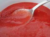 Soupe de fraises (salée)