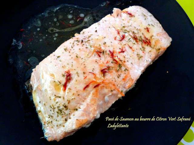 Recettes de Pavé de saumon et Citron vert