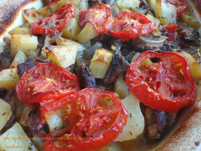 Recettes d'Agneau au four et Pomme de terre