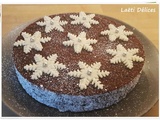 Gâteau flocons façon brownie