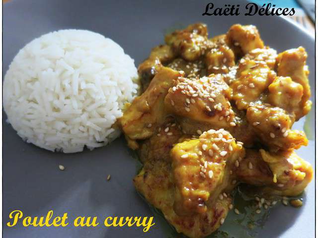 Recettes De Poulet Au Curry De Laëti Délices