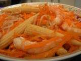 Salade chinoise aux crevettes