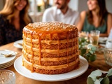 Facile de layer cake caramel beurre salé pour impressionner vos invités