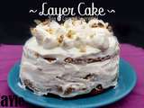 Layer Cake noix et caramel beurre salé