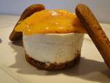 Cheesecakes à la mangue - Les recettes de mimi