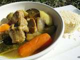 Colombo de porc aux légumes façon couscous - Les recettes de mimi