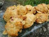 Cookies salés aux lardons et Morbier - Les recettes de mimi