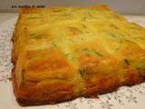 Gâteau invisible aux courgettes et chorizo - Les recettes de mimi