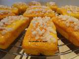 Mini-cakes perlés au chocolat et aux écorces d'oranges confites - Les recettes de mimi
