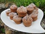 Mini-Muffins à la pralinoise et noix de pécan - Les recettes de mimi
