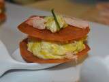 De mes recettes sur cuisineAZ: la bouchée crabe-poireaux
