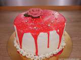 Layer cake vanille fraises