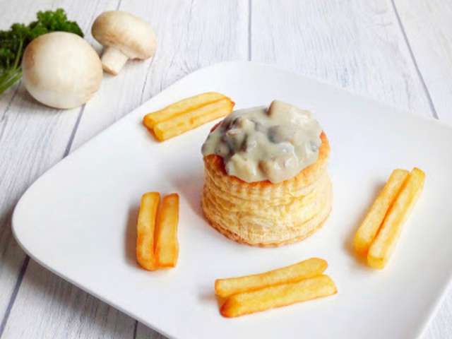 Recettes de Vol au Vent et Cuisine végétarienne