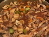 Bourguignon de champignons
