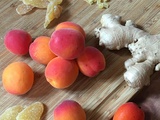 Confiture d'abricots aux deux gingembres