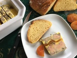 Foie gras mi-cuit aux abricots secs