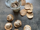Rillettes de sardines, estragon et moutarde et chips de sarrasin