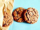 Cookies 100% choco = nutella & pépite choco