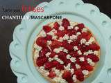 Tarte aux fraises mascarpone/chantilly