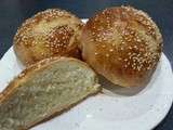 Petits pains aux graines de sesame - thermomix