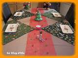 Déco de table  Noël et ses rennes 