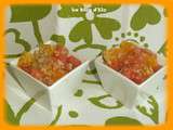 Salade quinoa fruits au thé vert perle de jasmin
