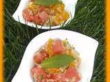 Salade quinoa pastèque et oranges
