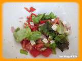 Salade salée improvisée