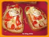 Tartines de dinde from tomato