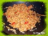 Wok riz - bolognaise