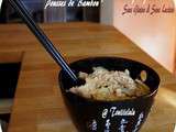 Sauté Japonais de Chou Chinois, pousse de bambou et sauce miso-soja épicée sans gluten, sans lactose